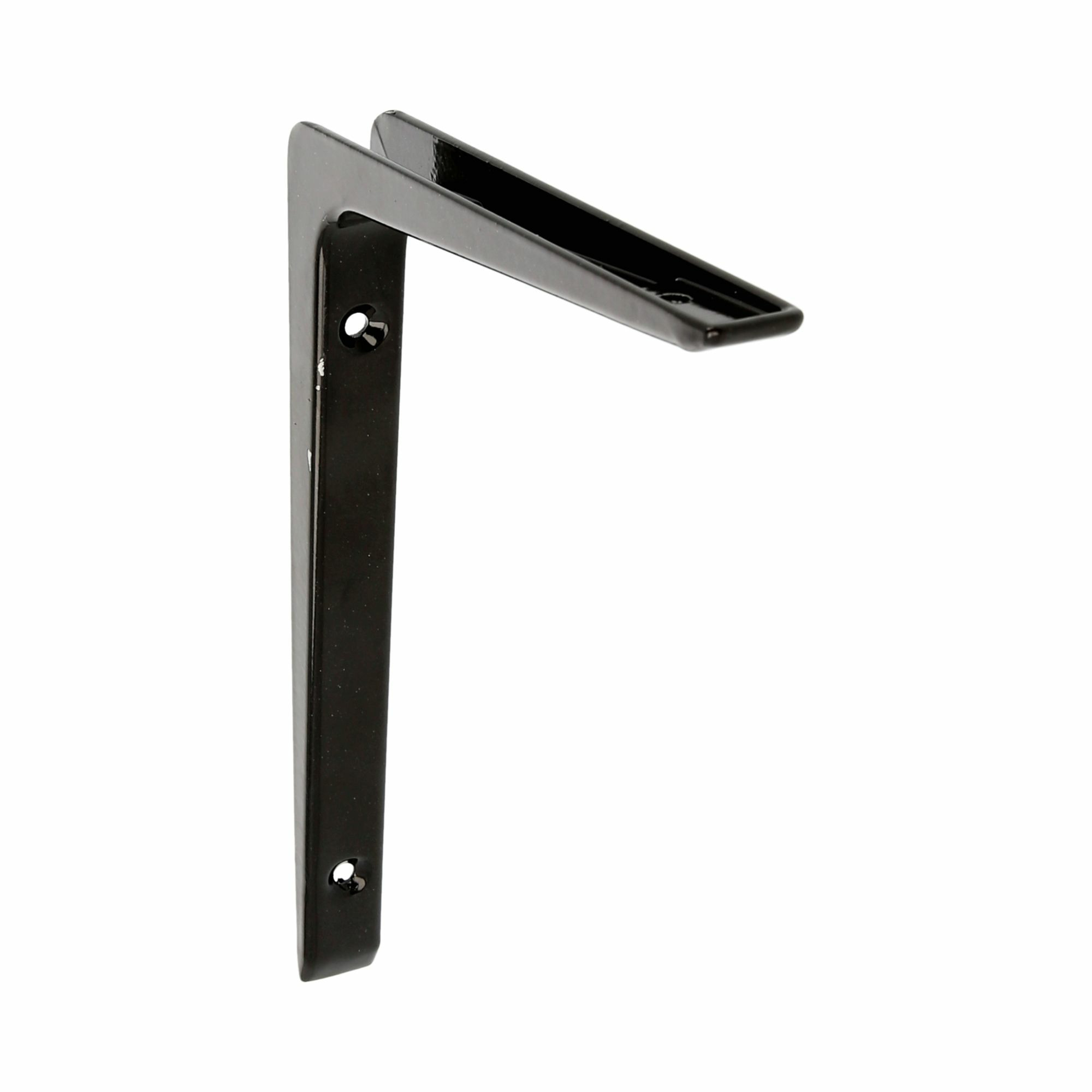AMIG Plankdrager/planksteun van aluminium - gelakt zwart - H150 x B100 mm -