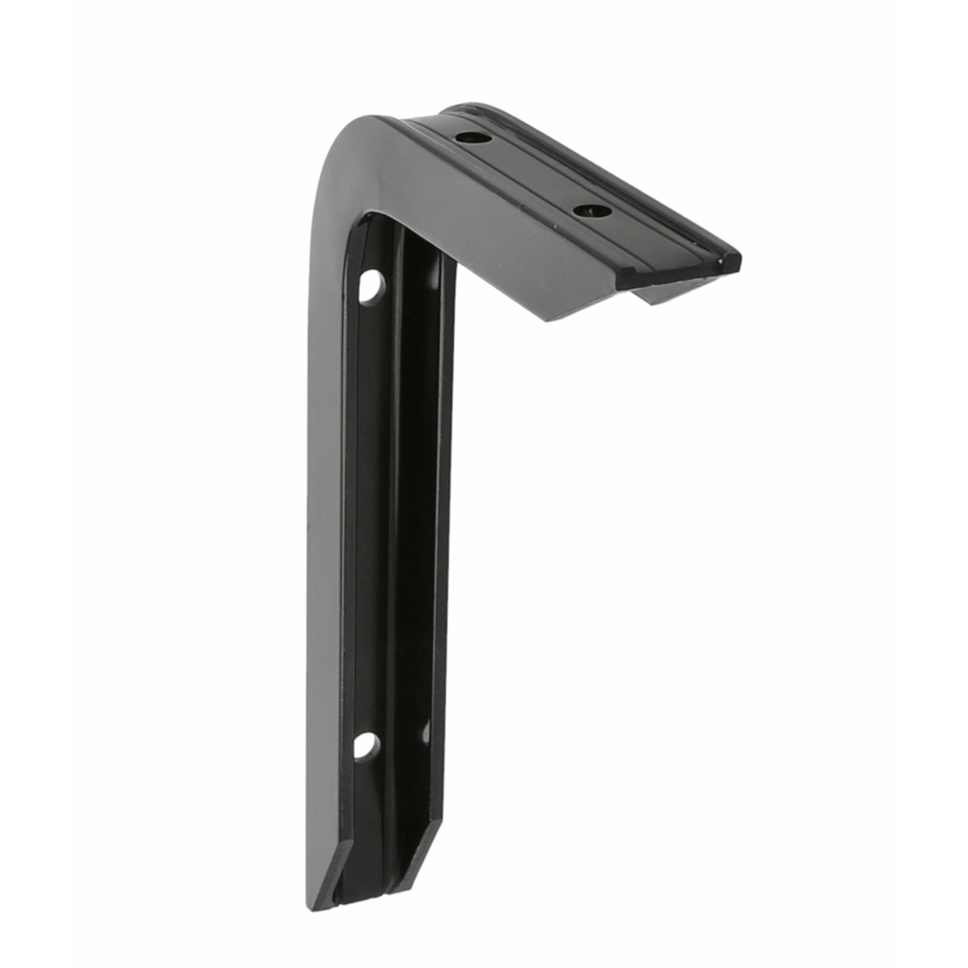 AMIG Plankdrager/planksteun van aluminium - gelakt zwart - H150 x B100 mm - heavy support -