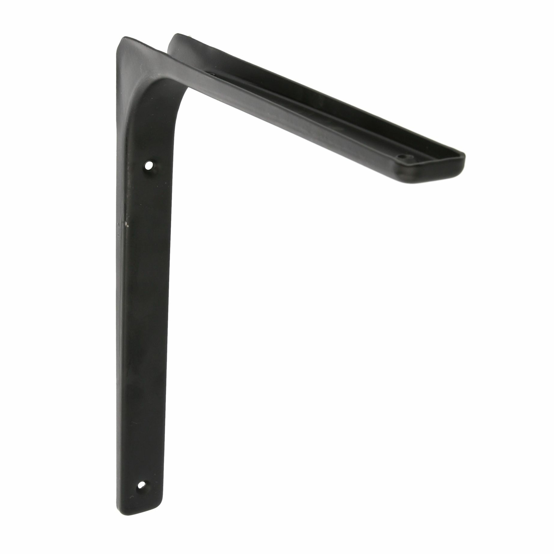 AMIG Plankdrager/planksteun van metaal - gelakt zwart - H250 x B300 mm -