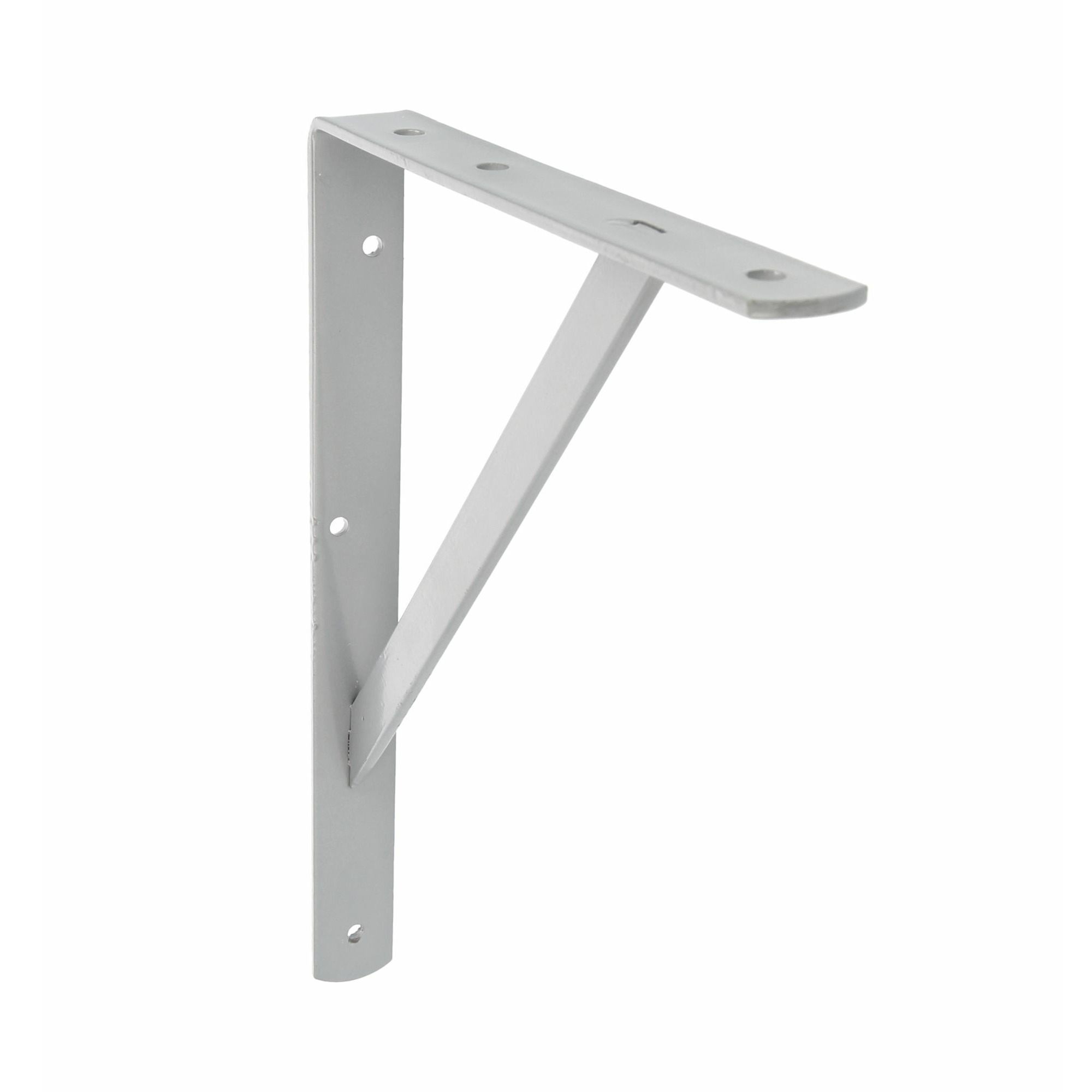 AMIG Plankdrager/planksteun van metaal - gelakt grijs - H500 x B325 mm - Tot 185 kg -