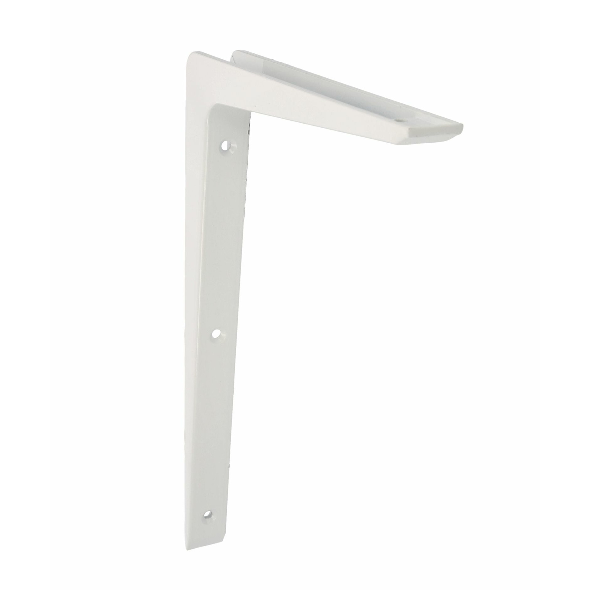 AMIG Plankdrager/planksteun van aluminium - gelakt wit - H250 x B200 mm -