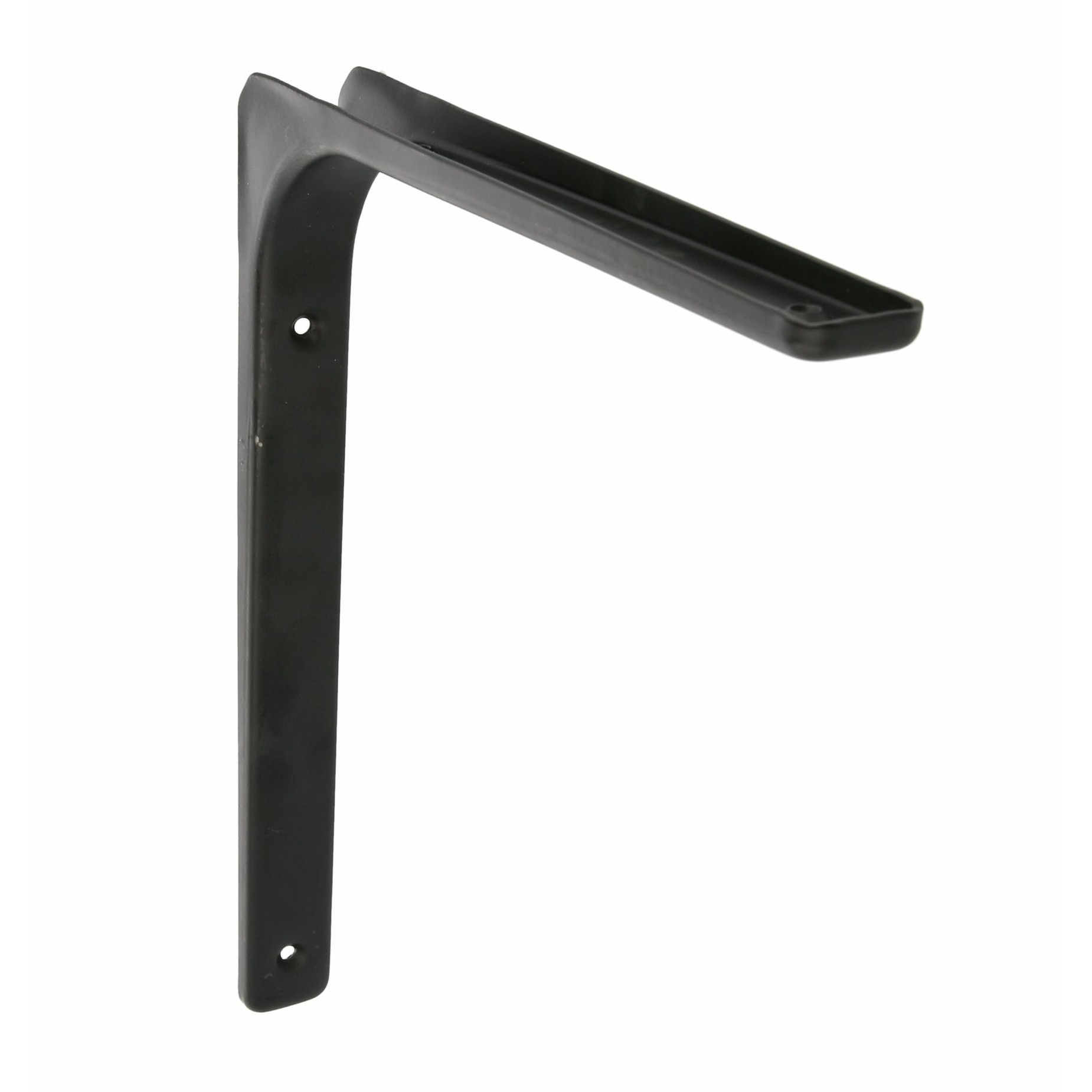 AMIG Plankdrager/planksteun van metaal - gelakt zwart - H250 x B350 mm -