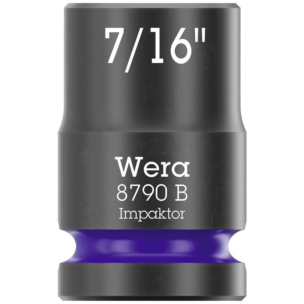 Wera 8790 B Impaktor 05005517001 Außen-Sechskant Steckschlüsseleinsatz 7/16  1 Stück 3/8