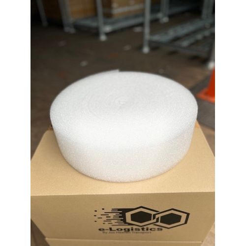 PE-foamroll met kleefstrook Randisolatie (met Kleefstrook) - 25mtr X 15cm X 8mm