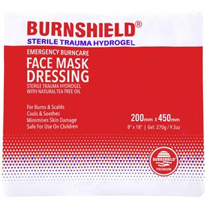 Burnshield 1012282 Brandwondenkompres gezichtsmasker 450 mm x 200 mm