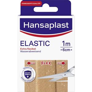 Hansaplast 02607-00000 Heftpflaster Elastic 1m x 6cm 1m