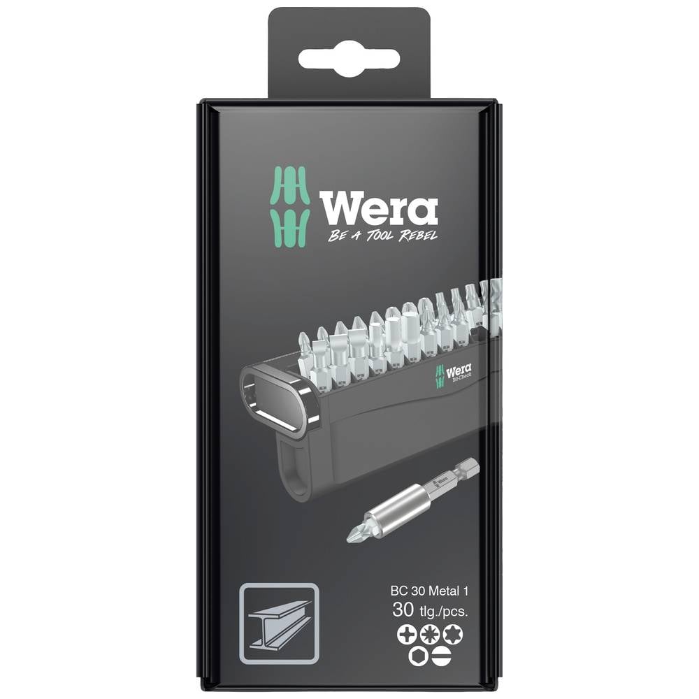 Wera Bit-Check 30 Metal 1 SB