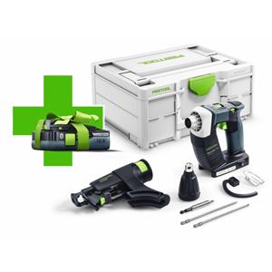 Festool DWC 18-4500-Basic DURADRIVE 18V Li-Ion Accu Bandschroefmachine In Systainer - Met 4.0Ah Accu