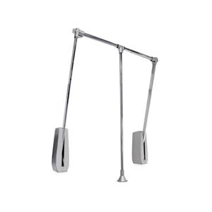 EMUCA Hang Muurhanger Hang, Verstelbare Breedte 600-830mm, Staal En Plastic, Verchroomd