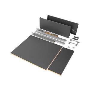 EMUCA Kit Van Vertex Keuken- Of Badkamerlade Kit, Hoogte 178mm, Inclusief Werkbladen, Module 450mm