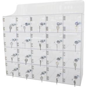 VISO CAS20TEL Lockerkast Agaatgrijs Met sleutelslot