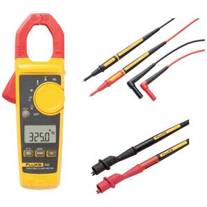 Fluke FLK-325/TL175/AC175 Stroomtang, Multimeter Digitaal CAT III 600 V, CAT IV 300 V Weergave (counts): 4000