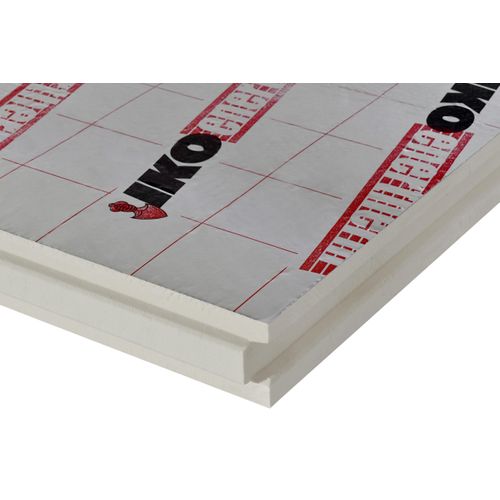 IKO Enertherm Pir Alu Isolatieplaat | 90mm | 1200x600mm | 2-zijdig Aluminium