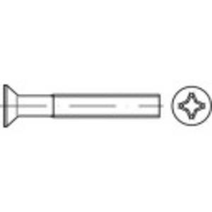 TOOLCRAFT TO-5431866 Verzonken schroeven M5 16 mm Kruiskop Pozidriv Staal Galvanisch verzinkt 1000 stuk(s)