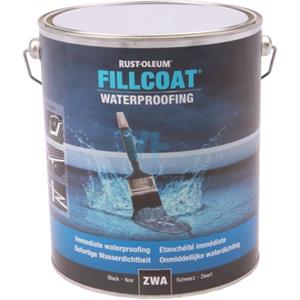 Rust-Oleum Fillcoat Zwart 5 Liter (ca 5 M2)