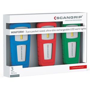 Scangrip Werklamp - Miniform Promo-kit - 3 Stuks