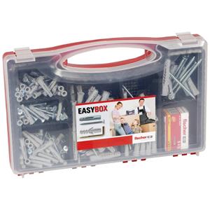 Fischer EASY Box - UX + Screw Plugassortiment 533630 126 stuk(s)