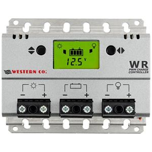 Western Co. Solar Charge Controller Western WR 30 Laadregelaar voor zonne-energie PWM 12 V, 24 V 30 A