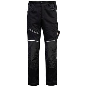 Stenso 4821-40-52 Revolt 4Strech-broek 57% katoen, 40% polyester, 3% Elastan, 240 g/m2, zwart, grootte 52 Zwart Maat: 52