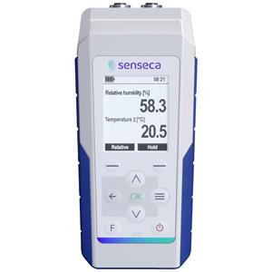 Senseca 486136 PRO D05.2 Multidatalogger Te meten grootheid Temperatuur, Vochtigheid, Luchtstroom, Druk, Verlichtingssterkte, Koolstofdioxide, VOS, Windkracht