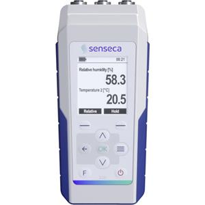 Senseca 486137 PRO D05.3 Multidatalogger Te meten grootheid Temperatuur, Vochtigheid, Luchtstroom, Druk, Verlichtingssterkte, Koolstofdioxide, VOS, Windkracht