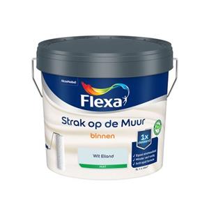 Flexa  Strak Op De Muur Binnen Mat - Wit Eiland - Meng - 5 L