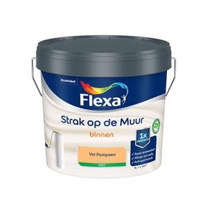 Flexa  Strak Op De Muur Binnen Mat - Vol Pompoen - Meng - 5 L