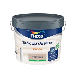 Flexa  Strak Op De Muur Binnen Mat - Buzz Colour 1 - 10 L