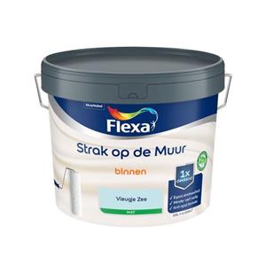 Flexa  Strak Op De Muur Binnen Mat - Vleugje Zee - Meng - 10 L