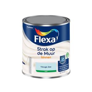 Flexa  Strak Op De Muur Binnen Mat - Vleugje Zee - Meng - 1 L