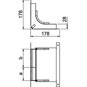 OBO Bettermann 7400621 Boog (b x h) 190.00 mm x 28.00 mm 1 stuk(s)