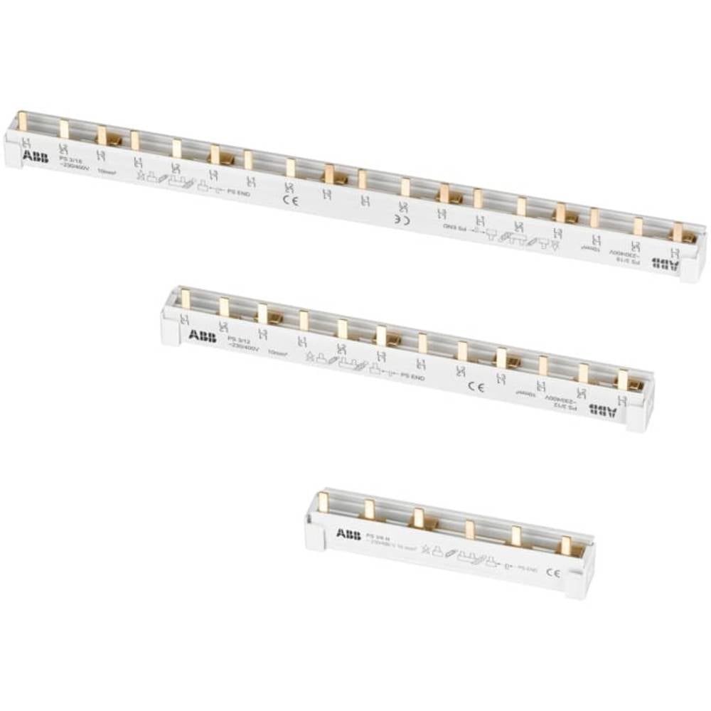 ABB PS3/10-FI Phasenschiene 3Ph,10Pins,10qmm - ABB PS3/10-FI Phasenschiene 3Ph,10Pins,10qmm