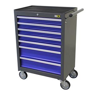 TOOLBOX4YOU Gereedschapswagen 7 laden (blauw/zwart)