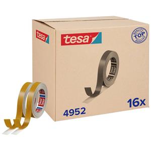 Tesa fix 4952 04952-00002-00 Dubbelzijdige tape fix 4952 Wit (l x b) 50 m x 19 mm 16 stuk(s)