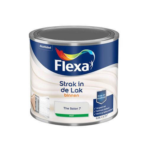 Flexa  Strak Op De Muur Binnen Mat - Geldersblauw - Strak & Easycare - 5 L