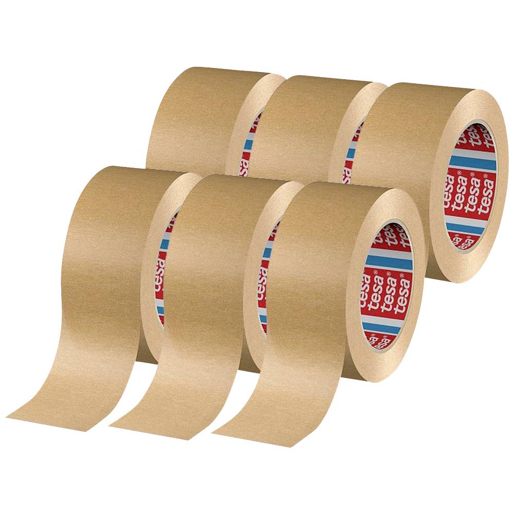 Tesa pack 4713 04713-00000-00 Pakband pack 4713 Bruin (l x b) 50 m x 50 mm 6 stuk(s)