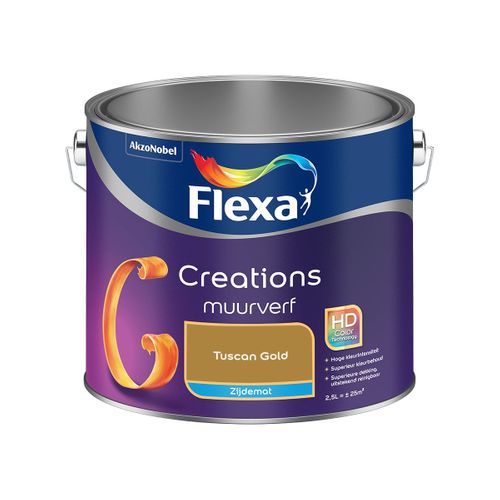 Flexa  Creations Muurverf Zijdemat - Tuscan Gold - 2,5 L