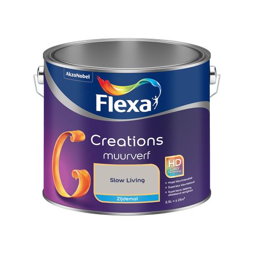 Flexa  Creations Muurverf Zijdemat - Slow Living - 2,5 L