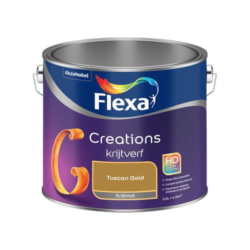 Flexa  Creations Muurverf Krijt - Tuscan Gold - 2,5 L