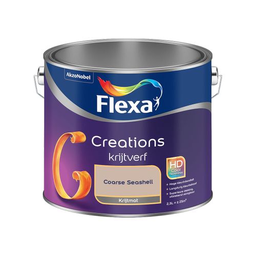 Flexa  Creations Muurverf Krijt - Coarse Seashell - 2,5 L