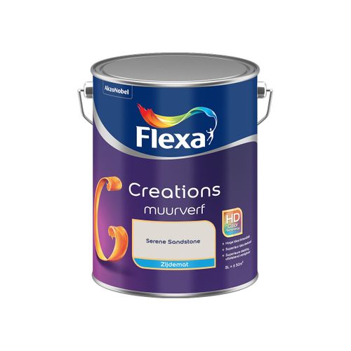 Flexa  Creations Muurverf Zijdemat - Serene Sandstone - 5 L