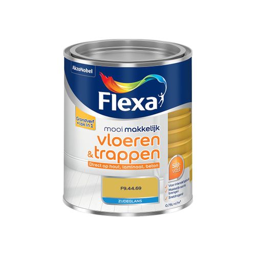 Flexa  Mooi Makkelijk Vloeren & Trappen Zijdeglans - F9.44.69 - 750 Ml