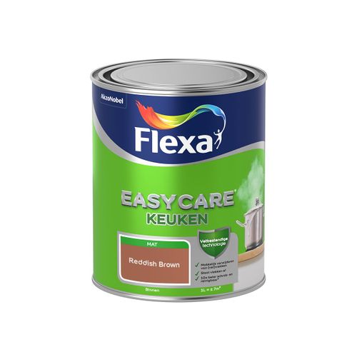 Flexa  Easycare Keuken - Reddish Brown - 1 L