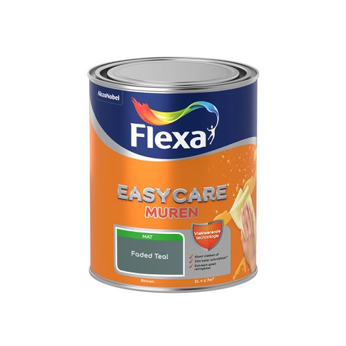 Flexa  Easycare Muren - Faded Teal - 1 L