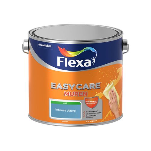 Flexa  Easycare Muren - Intense Azure - 2,5 L