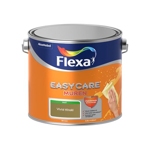 Flexa  Easycare Muren - Vivid Khaki - 2,5 L