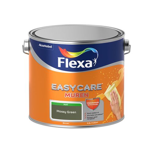 Flexa  Easycare Muren - Mossy Green - 2,5 L