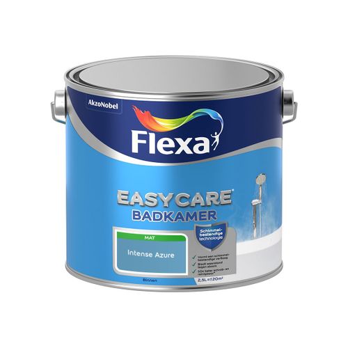 Flexa  Easycare Badkamer - Intense Azure - 2,5 L