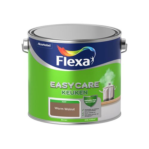 Flexa  Easycare Keuken - Warm Walnut - 2,5 L