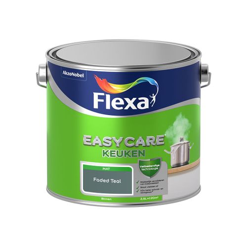 Flexa  Easycare Keuken - Faded Teal - 2,5 L